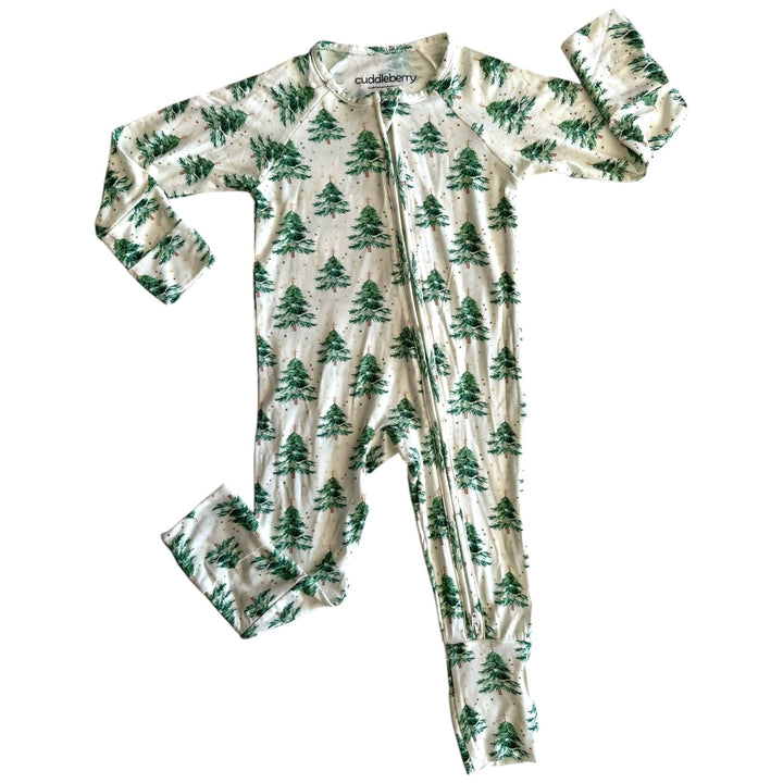 Christmas Tree Zipper Sleeper
