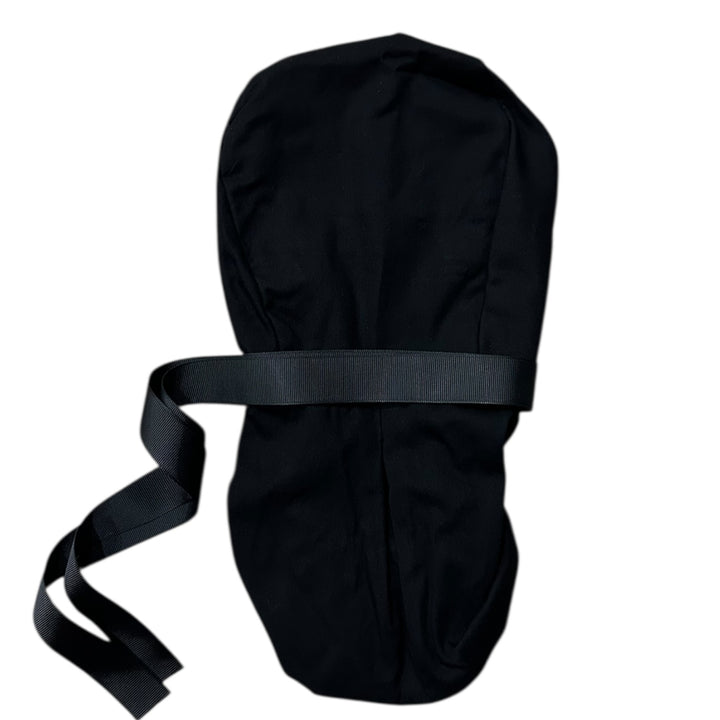 Black Solid- Ponytail