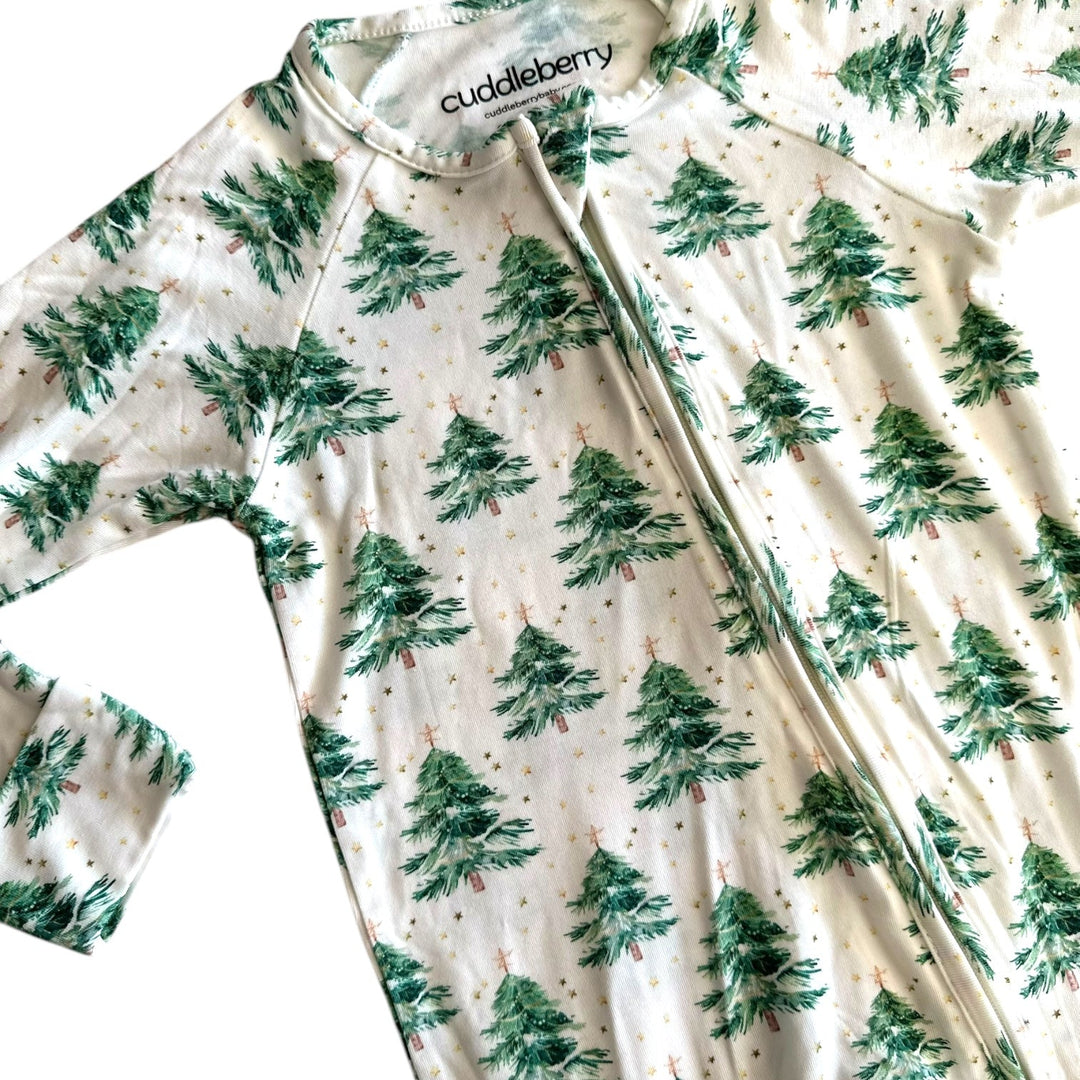 Christmas Tree Zipper Sleeper
