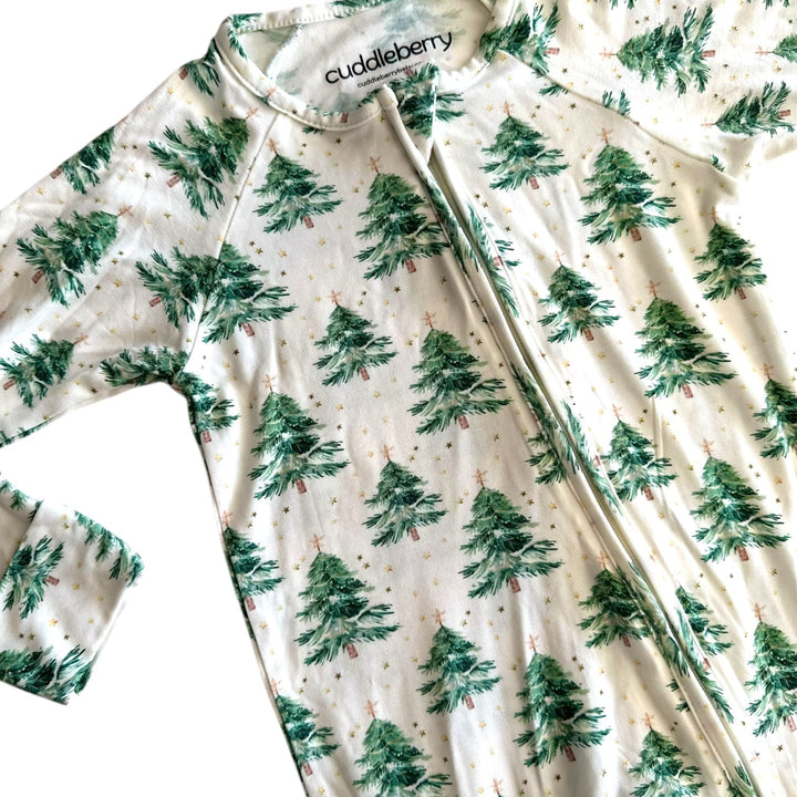 Christmas Tree Zipper Sleeper