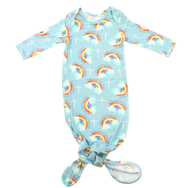 For This Child I Have Prayed Bamboo Knotted Gown