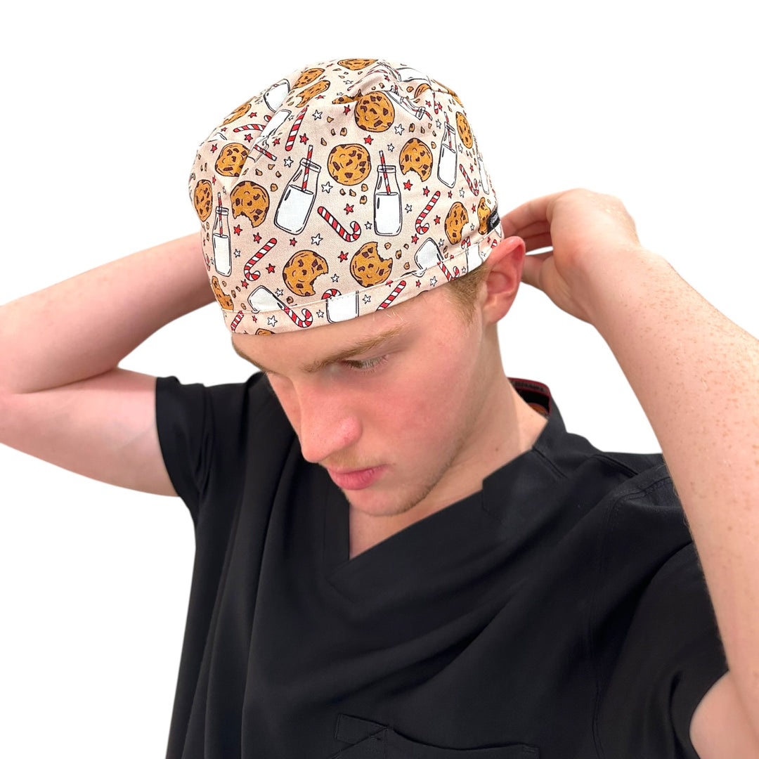 Milk & Cookies- Classic/Men's Scrub Cap