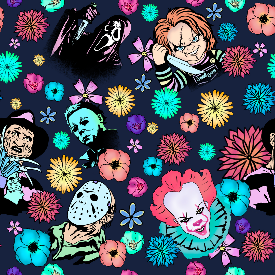 Horror Floral- Bouffant