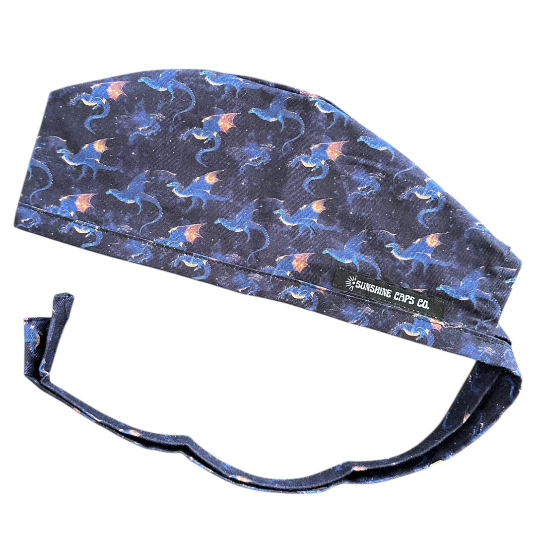Midnight Dragons- Classic/Men's Scrub Cap