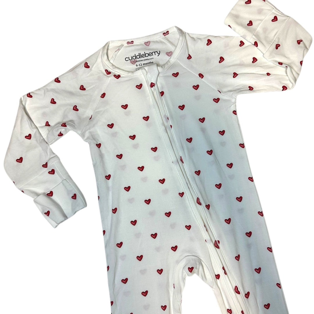 Valentine Simple Love Zipper Sleeper