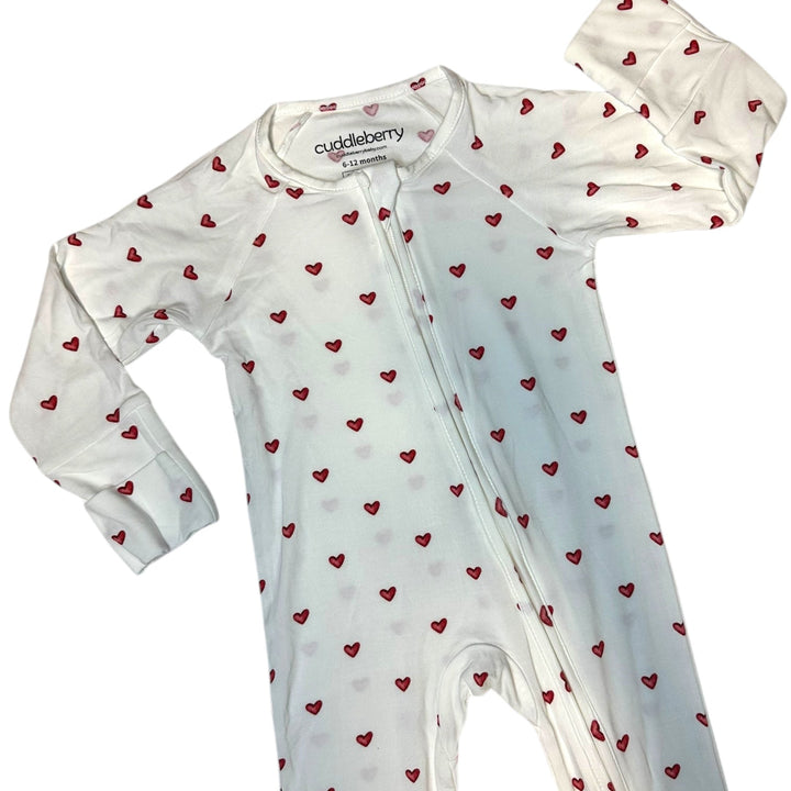 Valentine Simple Love Zipper Sleeper