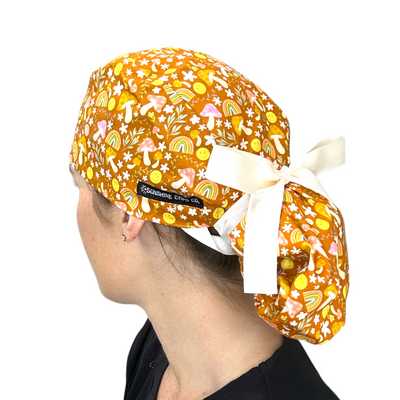 Retro Mushroom- Ponytail