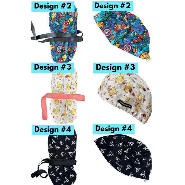 SPECIAL EDITION DESIGNS: Available for limited time- Ponytail & Euro Options