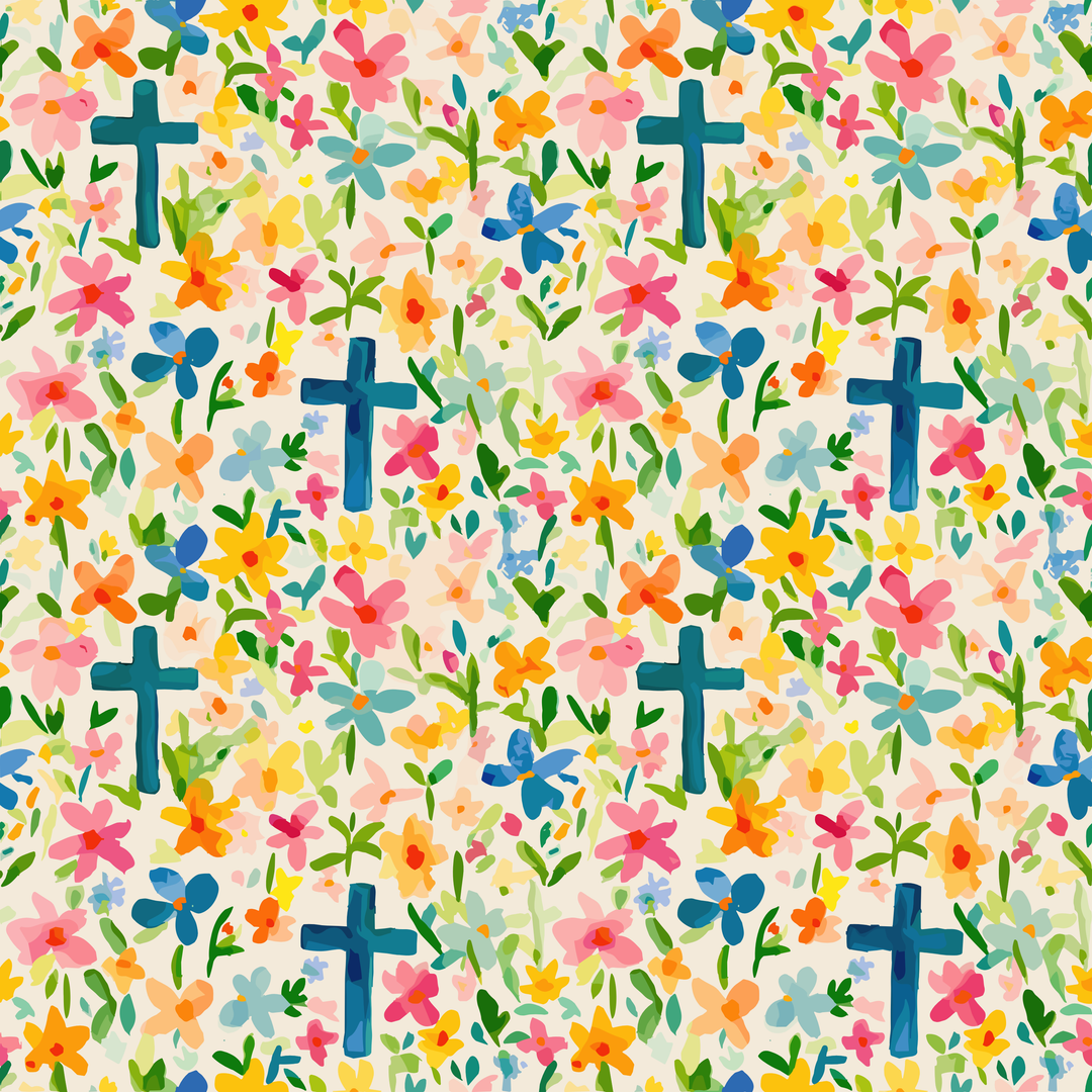 Garden of Grace- Euro Scrub Cap