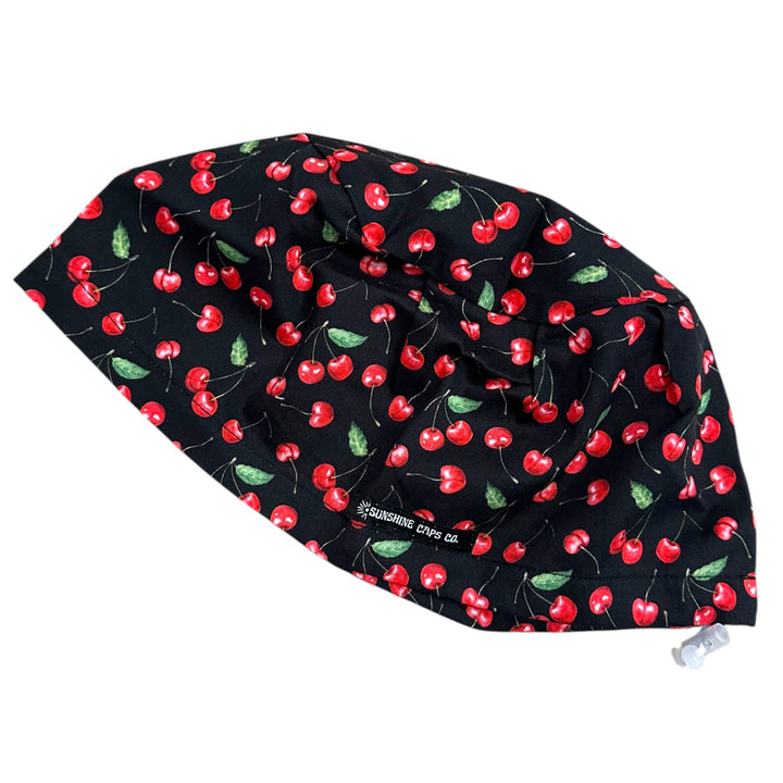 Black Cherry- Euro Scrub Cap