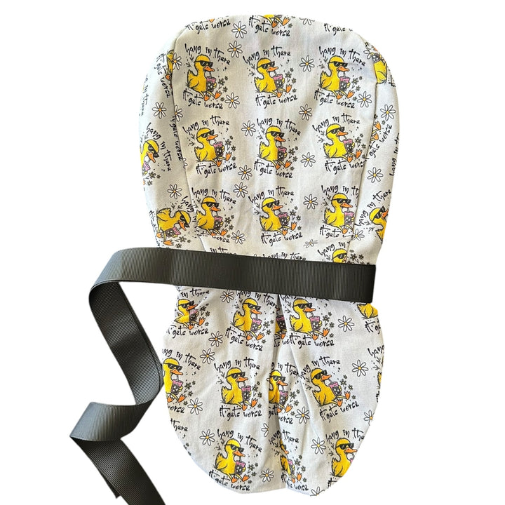 Hang in There, It Gets Worse- Ponytail Scrub Cap