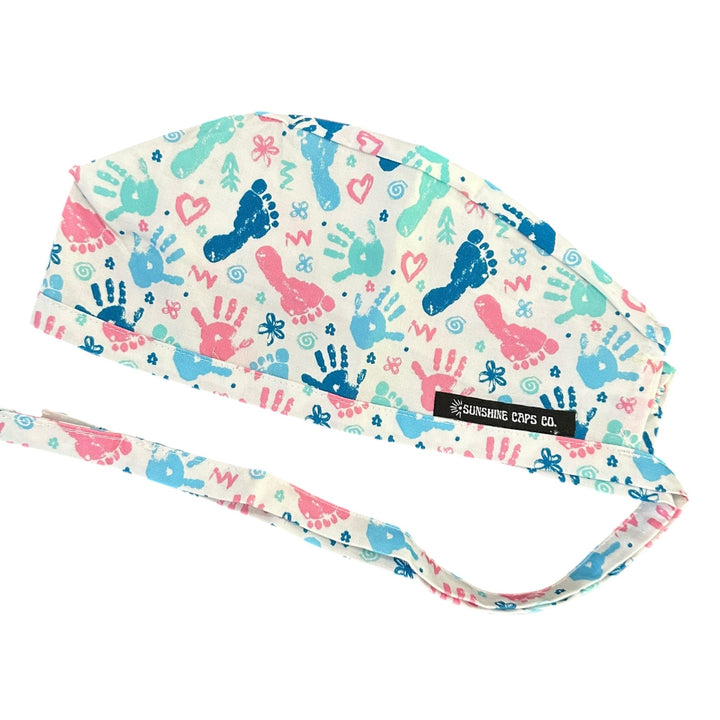 Baby Prints- Classic/Men's Scrub Cap