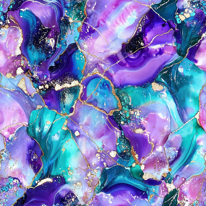 Jewel Tones- Ponytail Scrub Cap