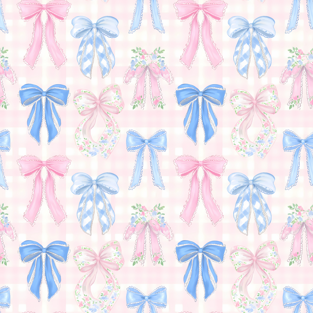 Pretty Little Bows- Ponytail Scrub Cap