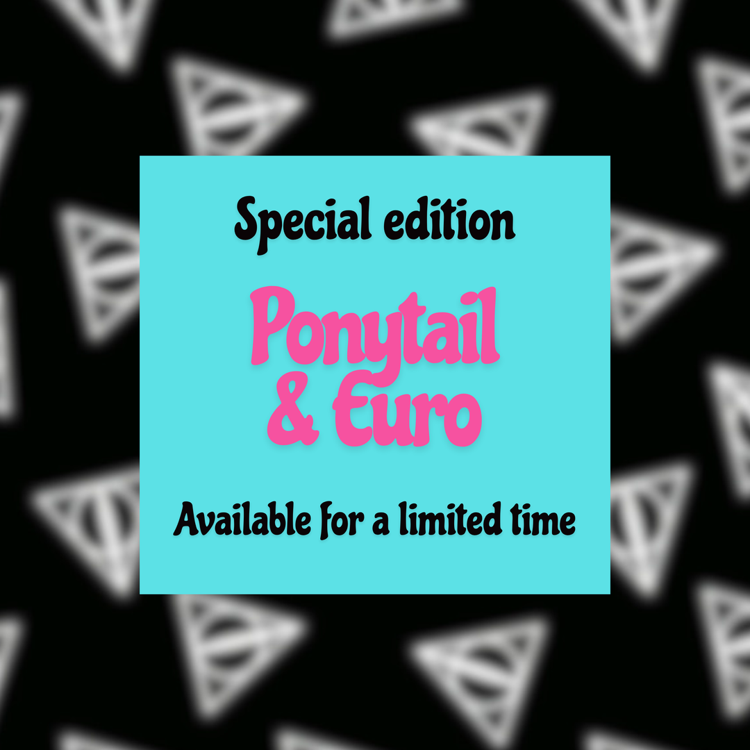 LAST CHANCE: Available for limited time- Ponytail & Euro Options