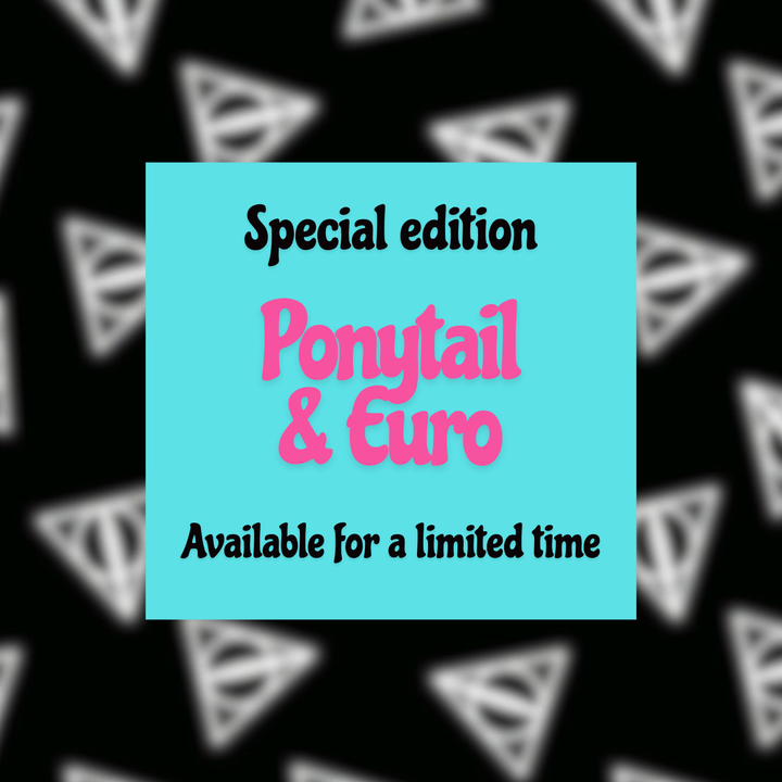 LAST CHANCE: Available for limited time- Ponytail & Euro Options