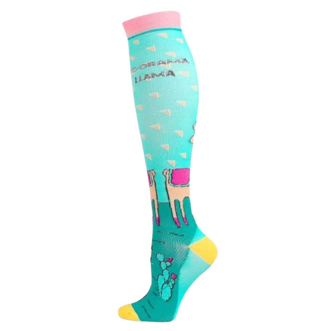 No Drama Llama- Compression Socks