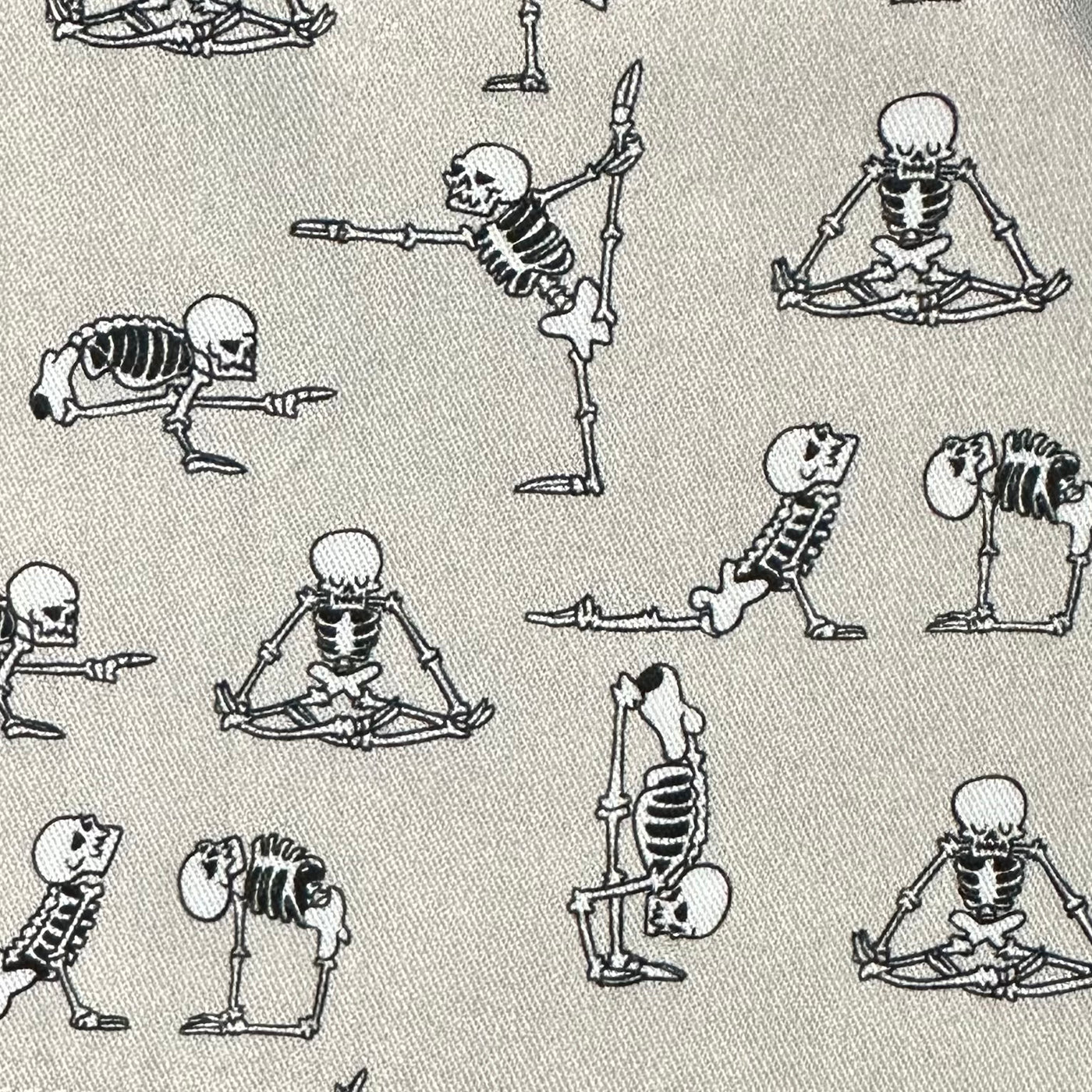 Yoga Skeletons- Ponytail