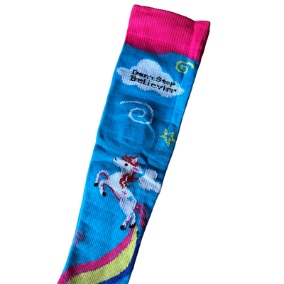 Don't Stop Believin' Compression Socks