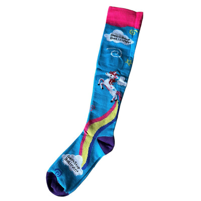 Don't Stop Believin' Compression Socks