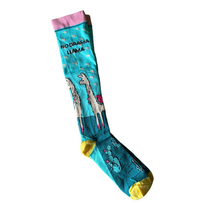 No Drama Llama- Compression Socks