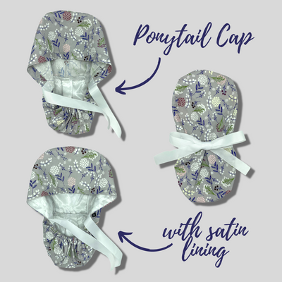 Lisa Frank Ponytail Scrub Cap