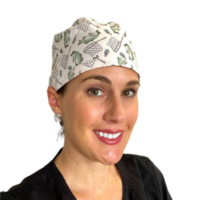 fishing mens surgical scrub cap