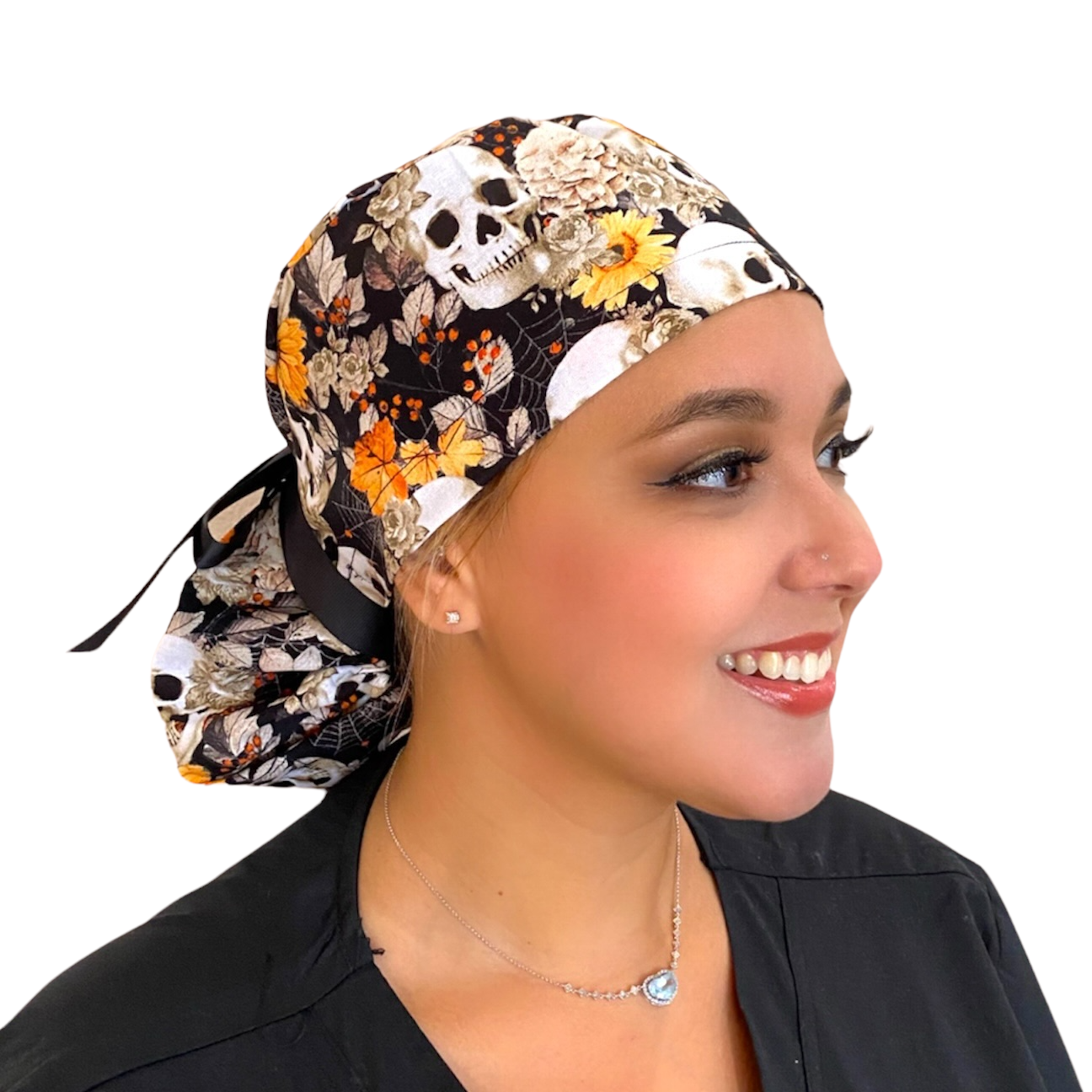 Autumn Skulls- Ponytail