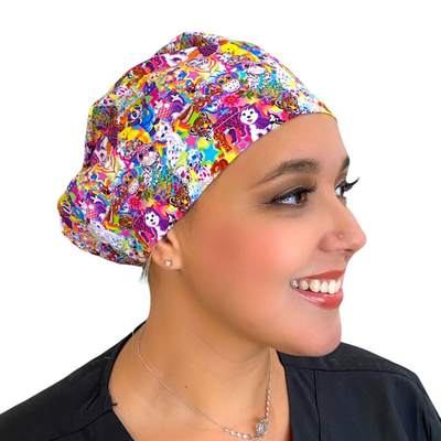 Lisa Frank Euro Surgical Scrub Hat