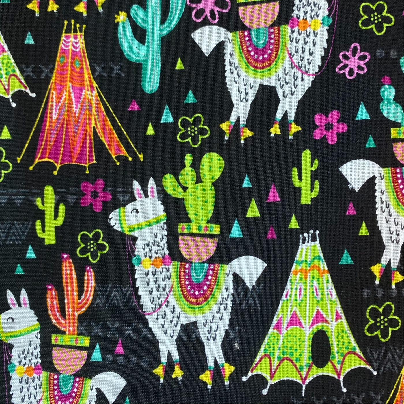 Glamping Llamas- Ponytail